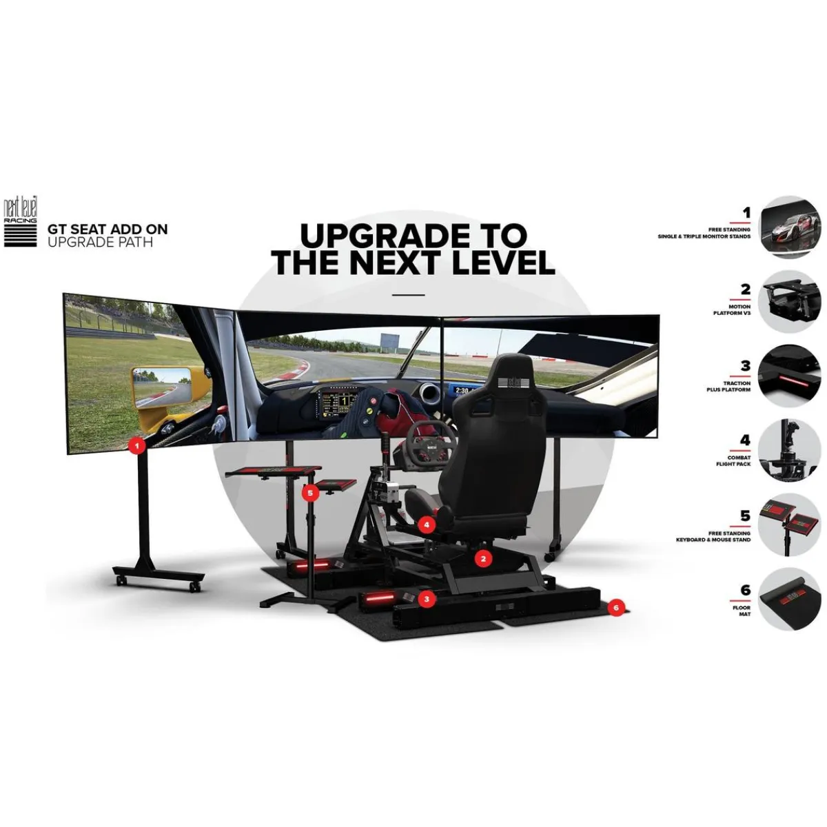 Extensión de Asiento GT*NEXT LEVEL RACING Best