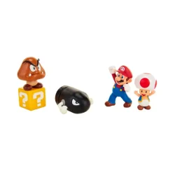 - Super Mario - Set Diorama Dehesa Bellotera con 4 Figuras y 1 Accesorio ㅤ*NINTENDO