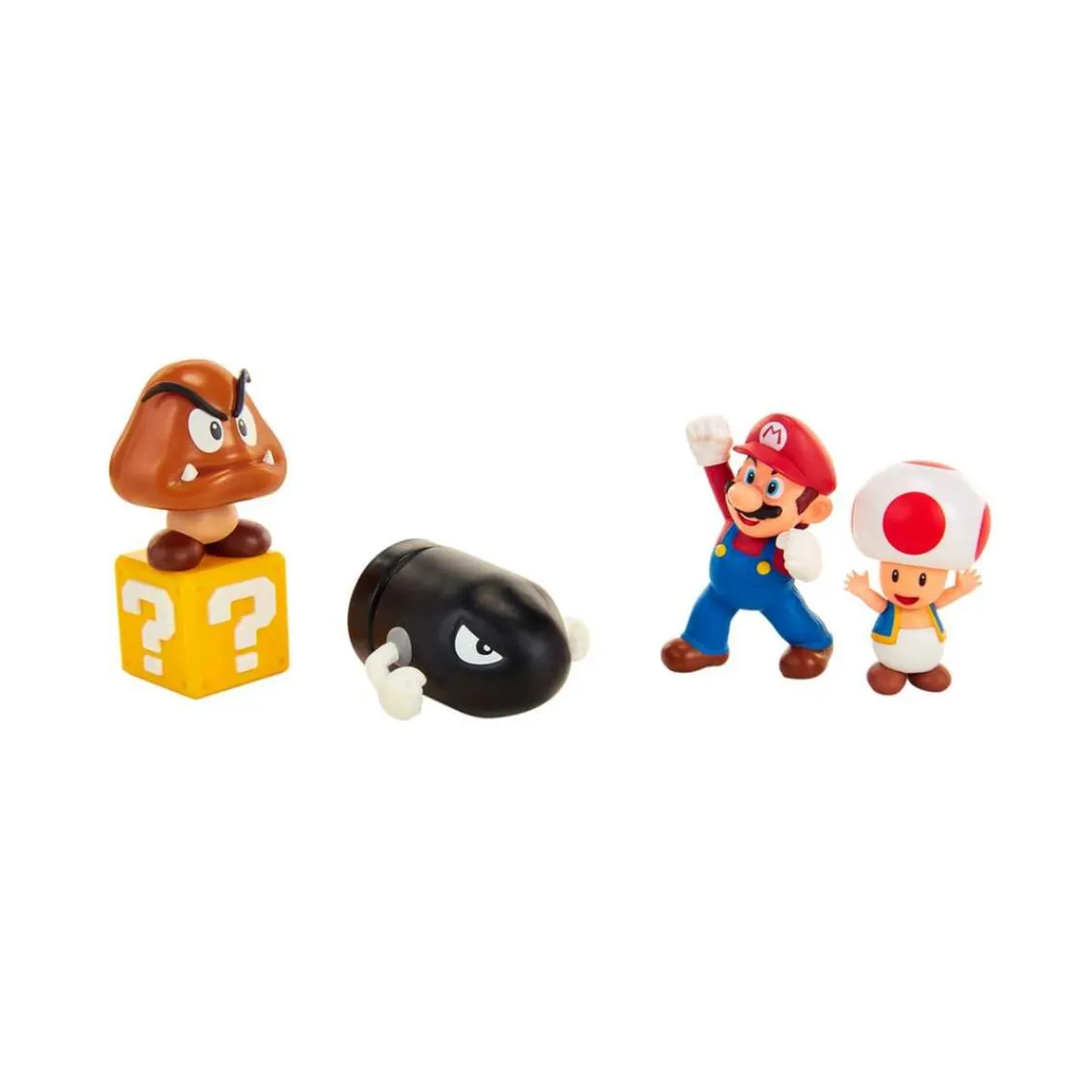 - Super Mario - Set Diorama Dehesa Bellotera con 4 Figuras y 1 Accesorio ㅤ*NINTENDO