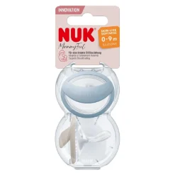 Best - Pack 2 chupetes Mommy Feel silicona 0-9 meses azul/beige Biberones Y Chupetes·Chupetes