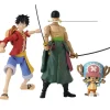 - Set de 3 figuras - Luffy, Zoro y Chopper*ONE PIECE Outlet