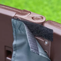 Discount - Arenero con Asientos y Cubierta Impermeable Juguetes De Verano