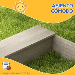 Best - Arenero infantil de madera con juegos Juguetes De Verano