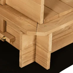 - Arenero infantil de madera con toldo*Outsunny Best