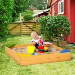 Discount - Arenero infantil de madera Juguetes De Verano