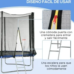 Outsunny - Cama elástica infantil 305 cm*Homcom Online
