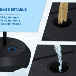 Sale Outsunny - Canasta baloncesto con diana Deportes