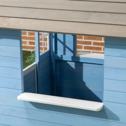 Best - Casa de madera infantil Azul Casas