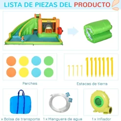 - Castillo hinchable 7 en 1 grande*Outsunny Sale