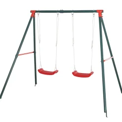 Outlet - Columpio metálico doble Columpios
