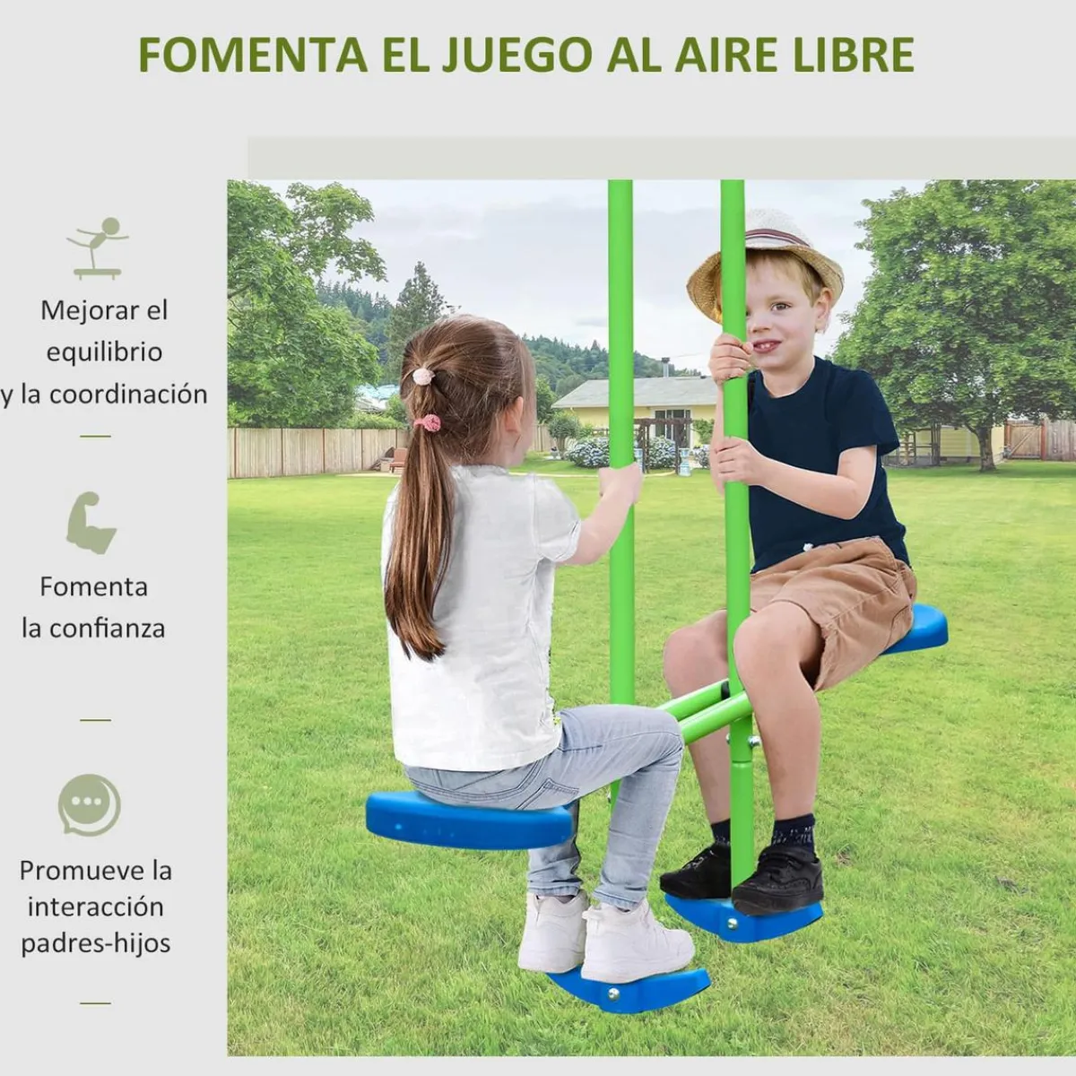 - Juego de columpios de jardín*Outsunny Online