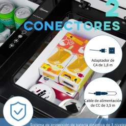 - Nevera congelador 45L Negro*Outsunny Sale