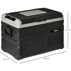 New - Nevera congelador portatil 35L Negro Figuras De Acción