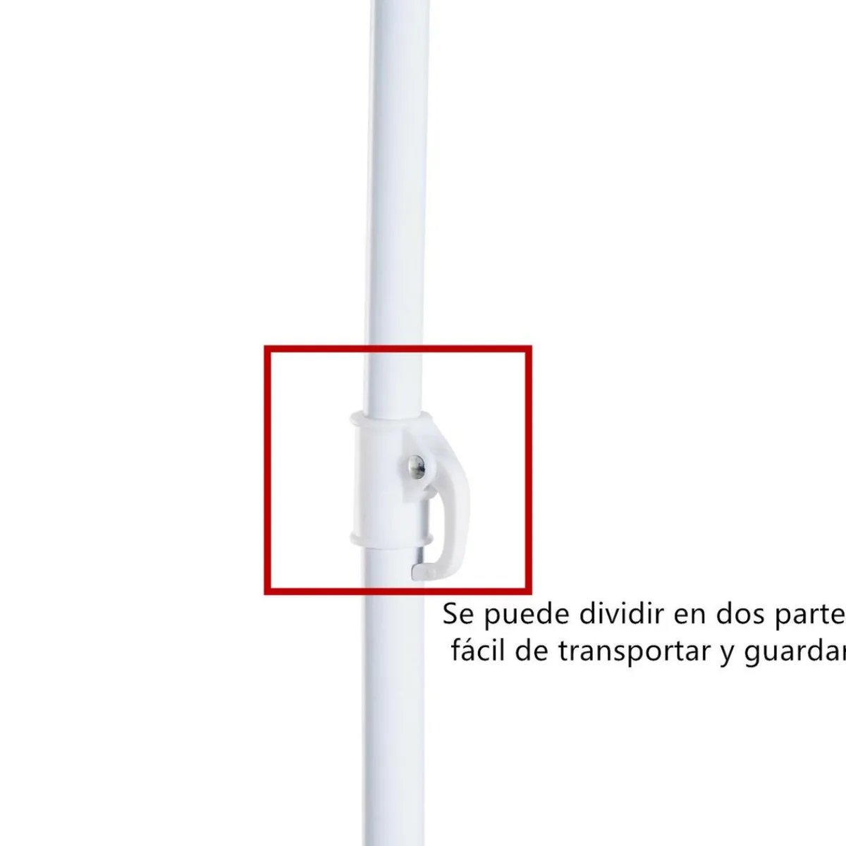 - Parasol con dos paneles laterales Verde*Outsunny Best