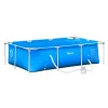 - Piscina desmontable tubular de acero azul 2.100 l con depuradora*Outsunny Clearance