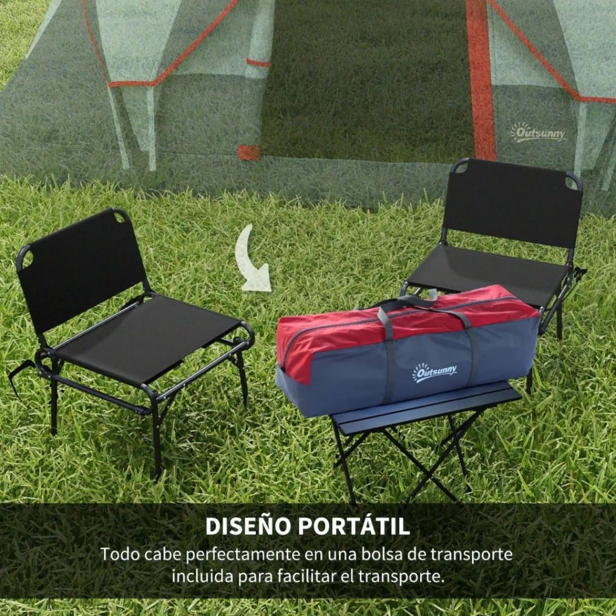 - Tienda de campaña 455x230x180 cm Gris Juguetes De Verano