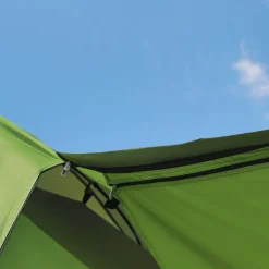 - Tienda de campaña familiar 405x305x225 cm Verde*Outsunny Outlet