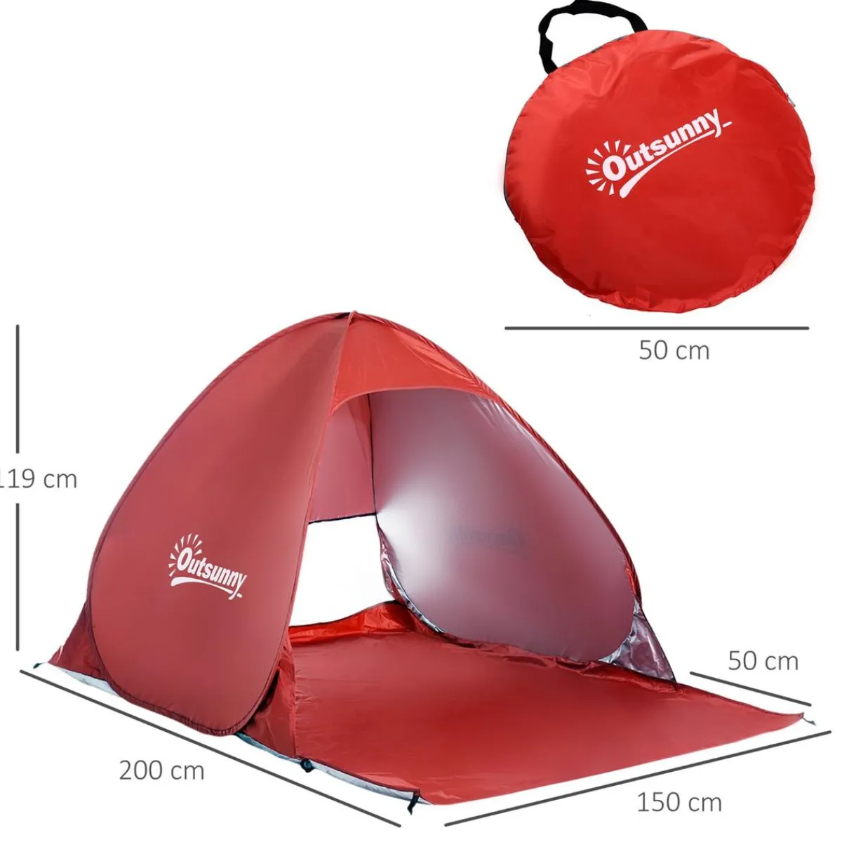 - Tienda Pop Up playa Rojo*Outsunny New