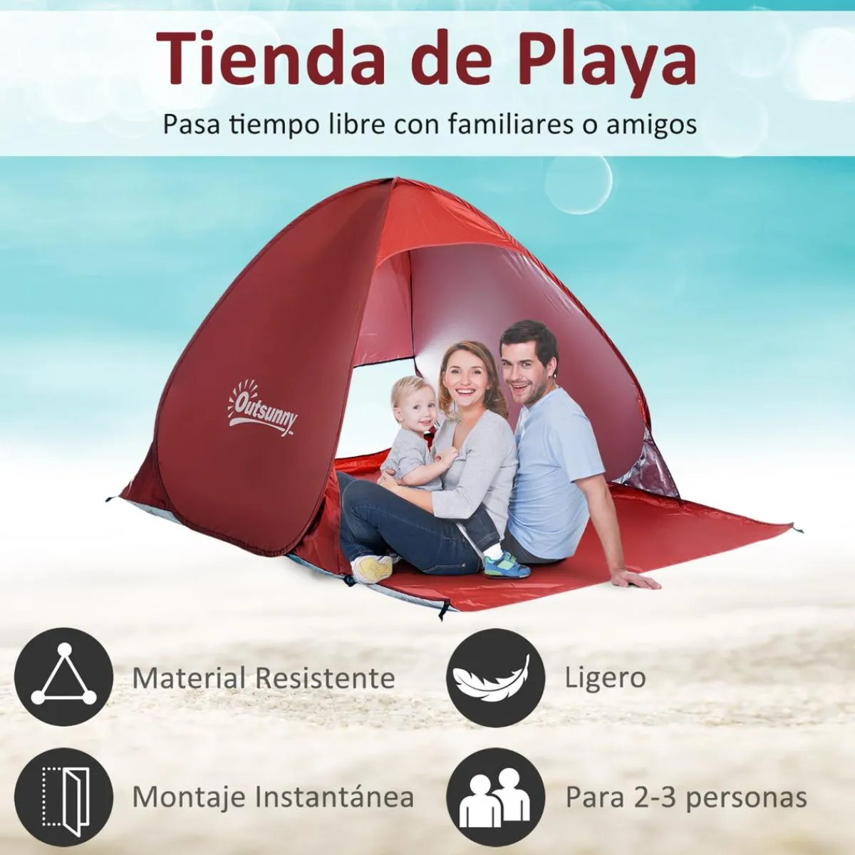 - Tienda Pop Up playa Rojo*Outsunny New