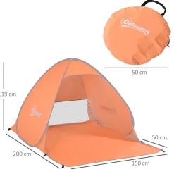 - Tienda Pop Up playa Naranja*Outsunny Hot