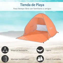 - Tienda Pop Up playa Naranja*Outsunny Hot