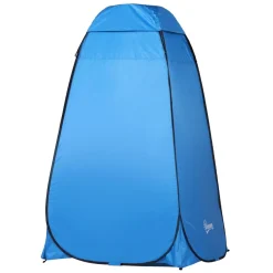 - Tienda vestidor plegable 120x120x190 cm Azul*Outsunny