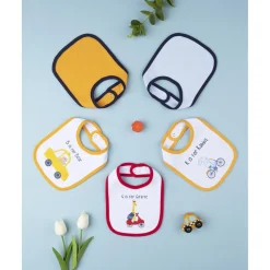 Pack 5 Baberos Niño*Prenatal Discount