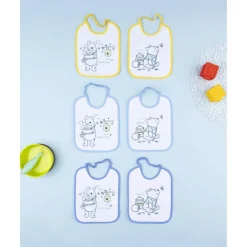 Sale Pack 6 baberos niño Winnie the Pooh (tamaño pequeño) Ropa Y Accesorios·Baberos|Recién Nacido·Ropa Y Accesorios