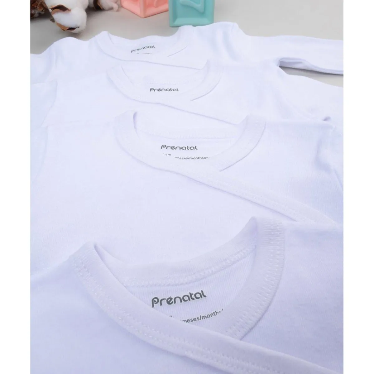 Outlet Pack 5 bodies blancos con apertura lateral Ropa Y Accesorios·Bodies|Recién Nacido·Ropa Y Accesorios