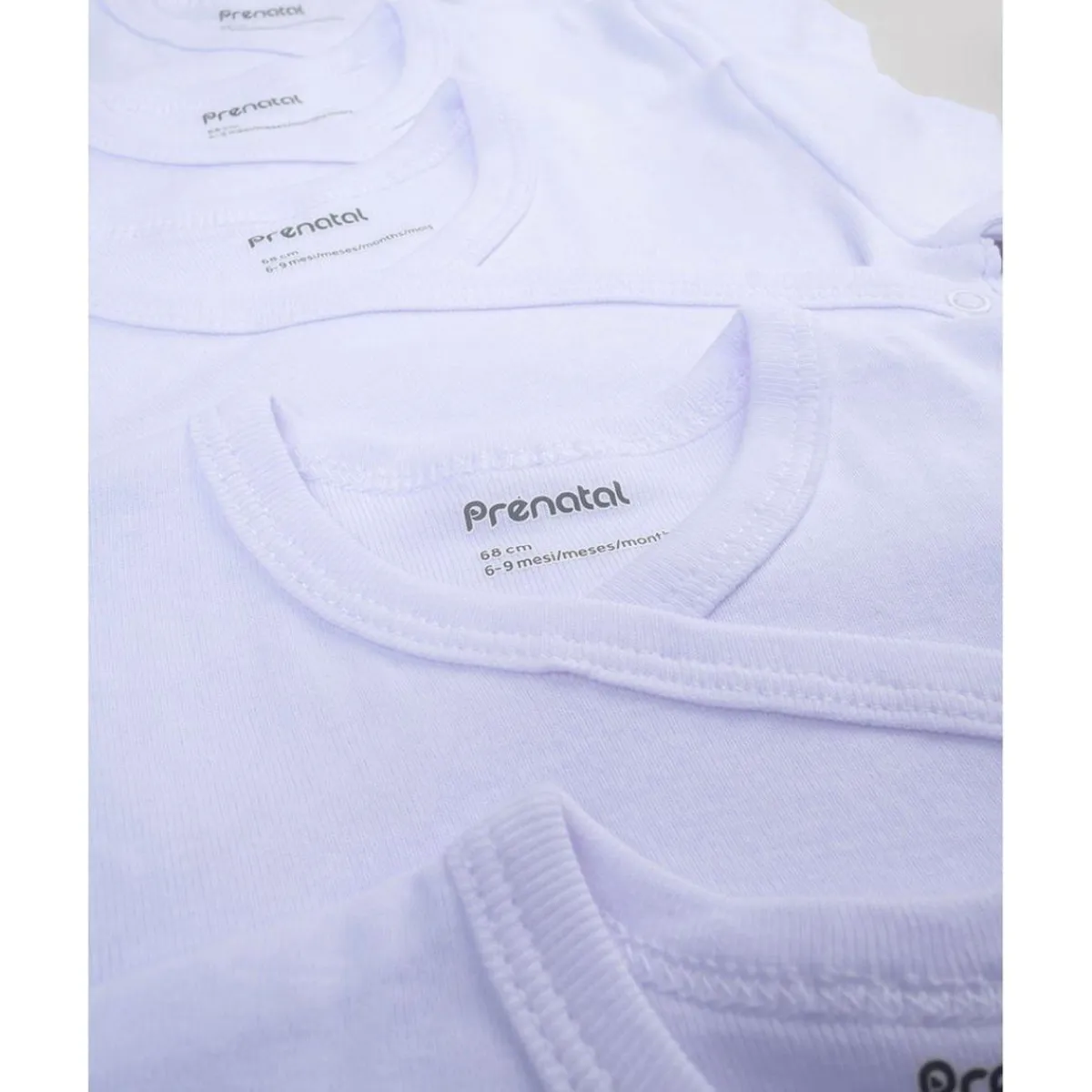 Clearance Pack 5 bodies blancos con apertura lateral Ropa Y Accesorios·Bodies|Recién Nacido·Ropa Y Accesorios