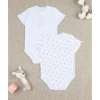 Outlet Pack 2 bodies niña Minnie de manga corta Descanso Y Ropa Interior·Bebé 3-36 Meses