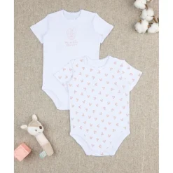 Outlet Pack 2 bodies niña Minnie de manga corta Descanso Y Ropa Interior·Bebé 3-36 Meses