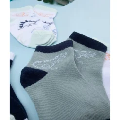 Pack 5 Calcetines Bebé Niño Dinosaurios Coloridos*Prenatal Clearance