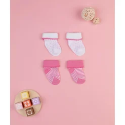 Pack 2 calcetines cortos algodón recién nacida*Prenatal Discount