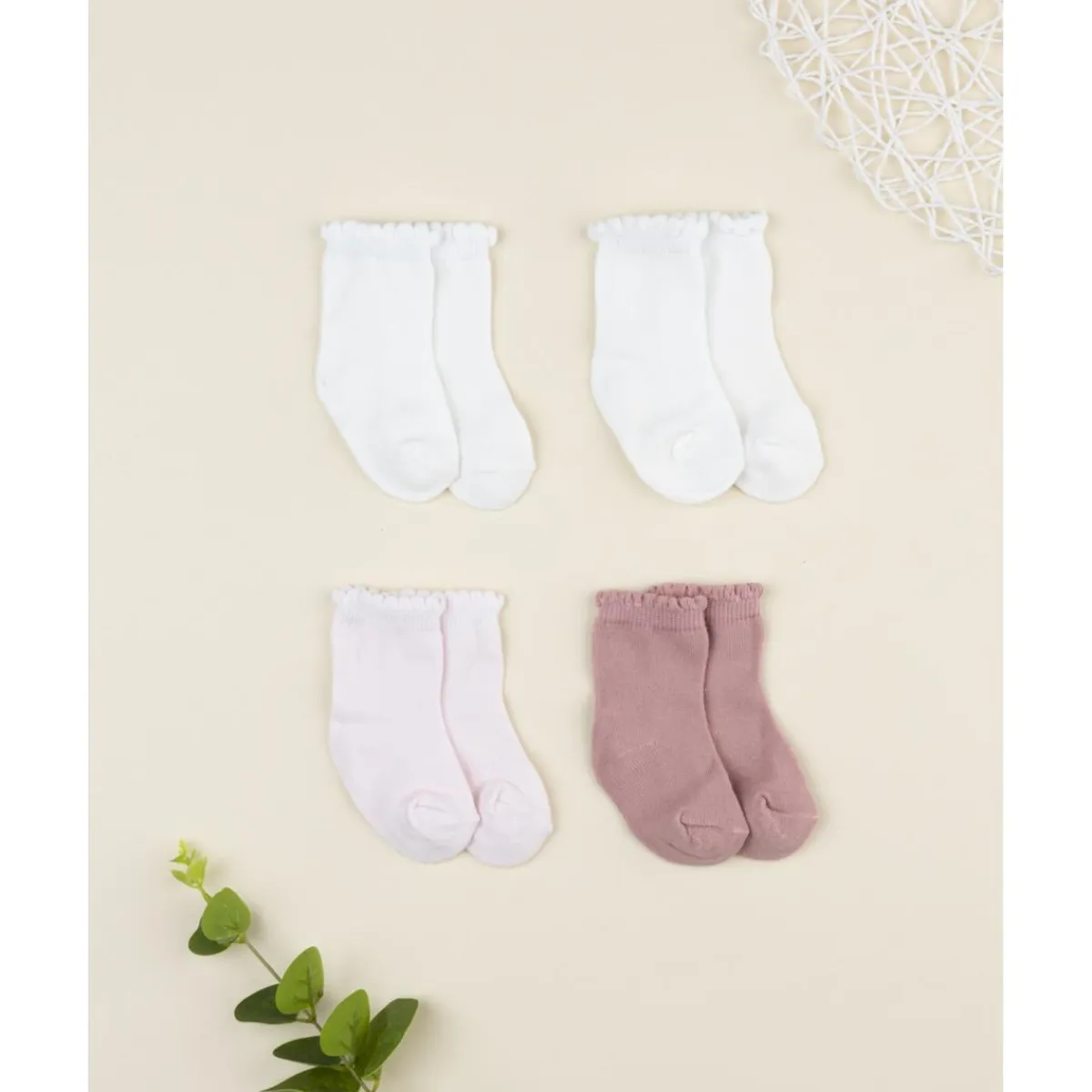 Discount Pack 4 calcetines niña multicolor Recién Nacido·Ropa Y Accesorios|Ropa Y Accesorios·Accesorios