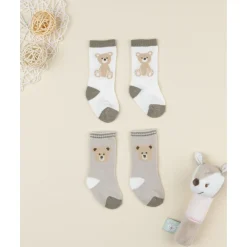 Best Pack 2 calcetines niño – ositos, algodón cálido Ropa Y Accesorios·Zapatos Y Calcetines|Recién Nacido·Ropa Y Accesorios