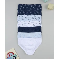 Pack 7 calzoncillos coche para niño*Prenatal Best