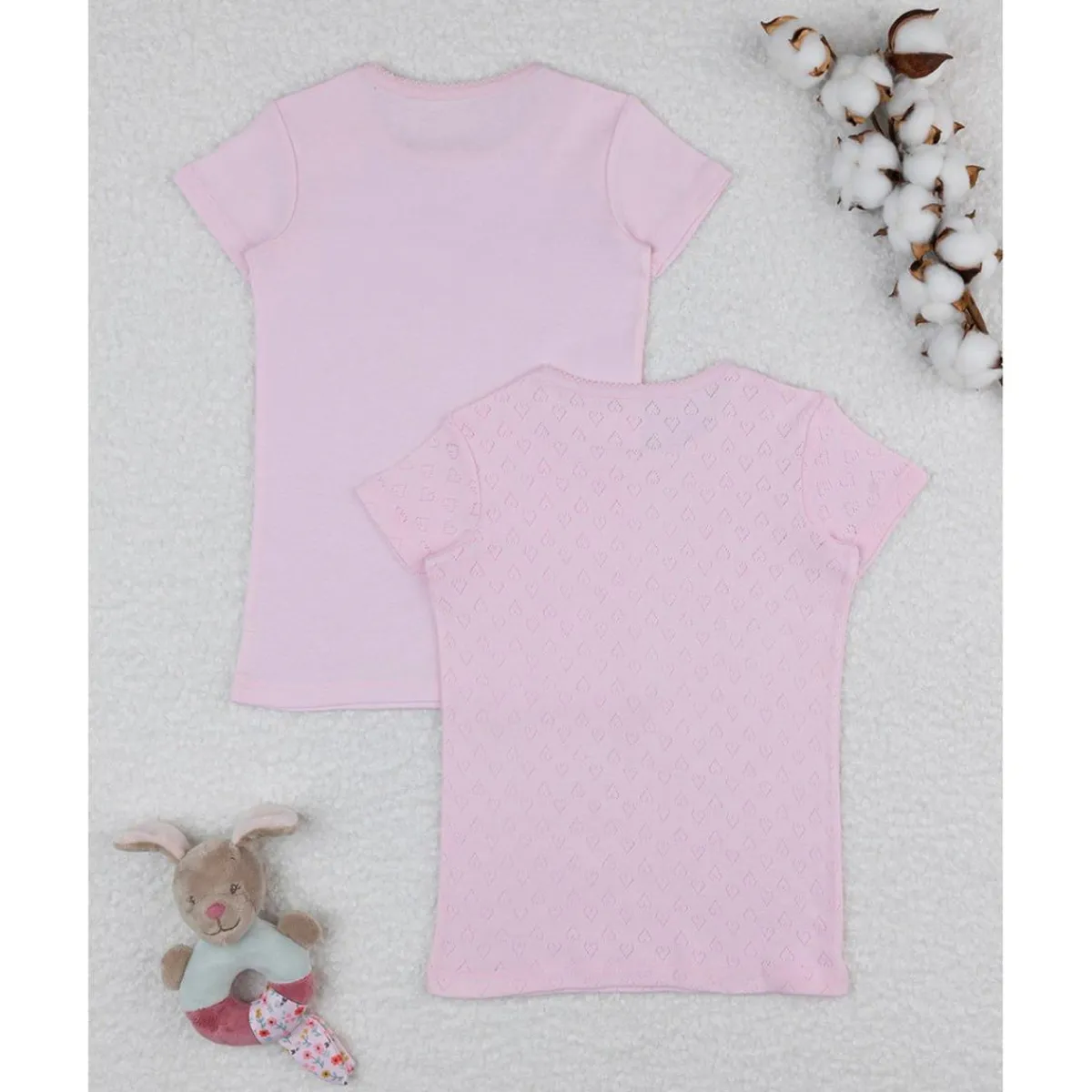 Best Pack 2 camiseta rosa niña Descanso Y Ropa Interior·Infantil 2-10 Años