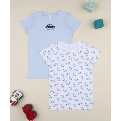Pack 2 camisetas interiores de coche para niño*Prenatal Best