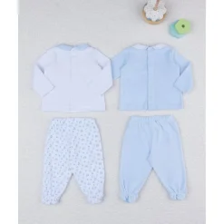 Pack 2 conjuntos de camiseta y polainas en felpa*Prenatal Outlet