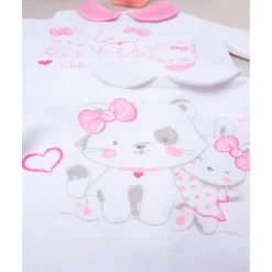 Pack 2 conjuntos en felpa camiseta y polainas*Prenatal Discount