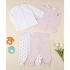 Pack 2 conjuntos niña flores Recién Nacido·Ropa Y Accesorios|Ropa Y Accesorios·Conjuntos