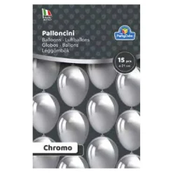 Pack 15 globos plata cromada*TOYS "R" US Hot