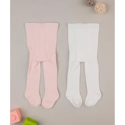 Pack 2 pantis niña rosa y blanco*Prenatal Best