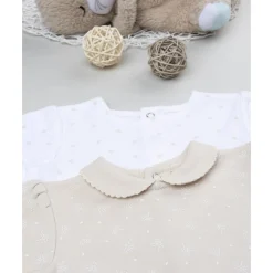 Pack 2 peleles estampado allover para recién nacido*Prenatal Clearance