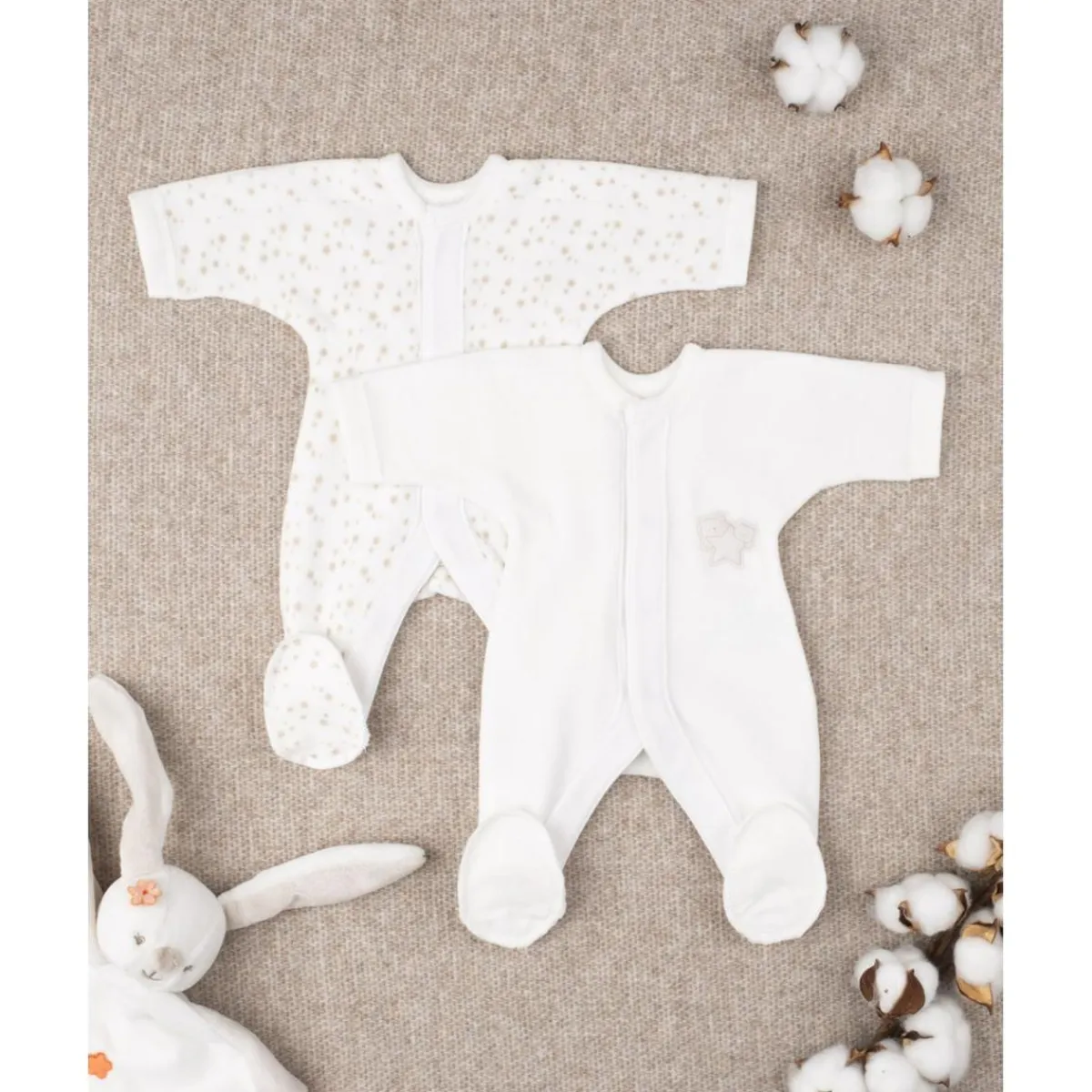 Discount Pack 2 Peleles Extrasmall "Stelline" Recién Nacido·Ropa Y Accesorios|Ropa Y Accesorios·Prematuros