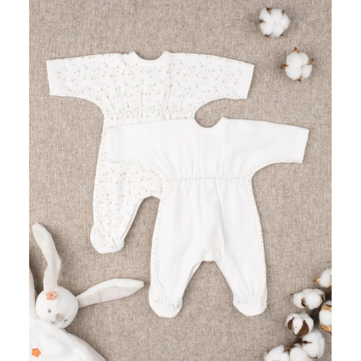 Discount Pack 2 Peleles Extrasmall "Stelline" Recién Nacido·Ropa Y Accesorios|Ropa Y Accesorios·Prematuros