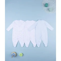 Pack 3 pijamas de bebé niño con estampado de perritos*Prenatal Clearance