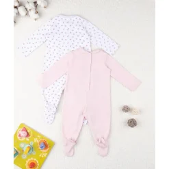 Pack 2 pijamas enterizos de bebé niña con estampado de jirafa Ropa Y Accesorios·Peleles|Recién Nacido·Ropa Y Accesorios