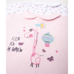 Pack 2 pijamas enterizos de bebé niña con estampado de jirafa Ropa Y Accesorios·Peleles|Recién Nacido·Ropa Y Accesorios
